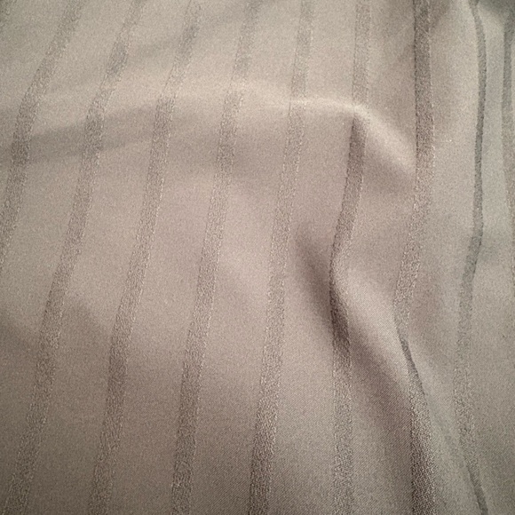 NEW! Athleta Brooklyn Dark Green Gloss Stripe Ankle Pants - Picture 5 of 11